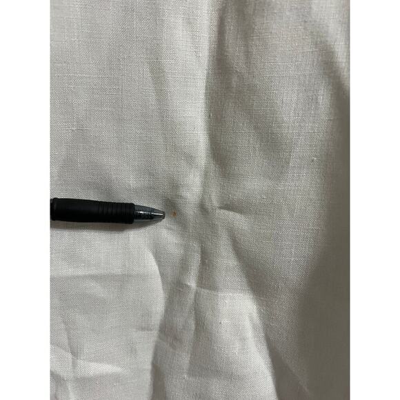 Tommy Bahama Linen Shirt Mens XL White Button Up Long Sleeve Pocket Vacation - Picture 3 of 9